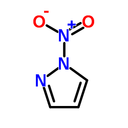 1-Nitropyrazole structure, CAS 7119-95-1