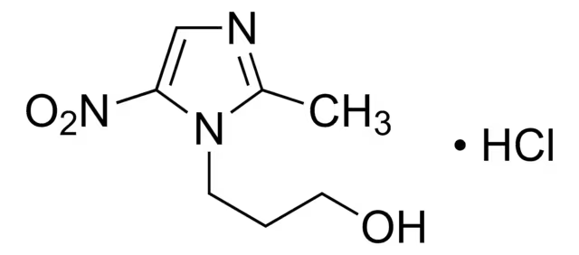 Ternidazole structure, CAS 1077-93-6