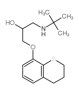 Tertatolol structure, CAS 34784-64-0