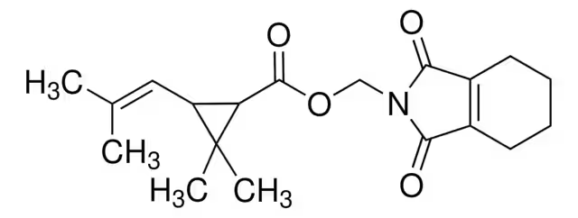 Tetramethrin structure, CAS 1166-46-7