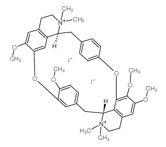 Tetrandrini dimethiodidum structure, CAS 7601-55-0