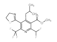Thiazopyr structure, CAS 117718-60-2