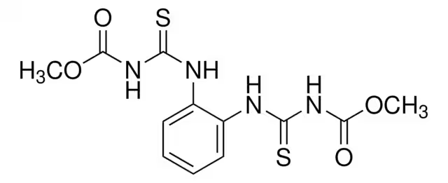 Thiophanate-Methyl structure, CAS 23564-05-8