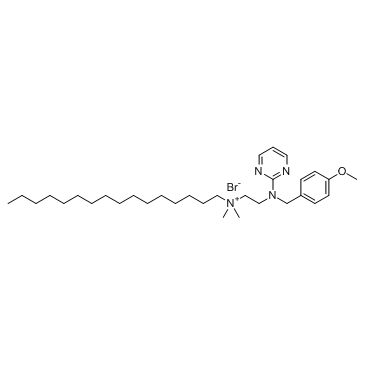 Thonzonium bromide structure, CAS 553-08-2