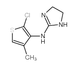 Tiamenidine structure, CAS 31428-61-2