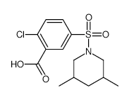 Tibric acid structure, CAS 37087-94-8