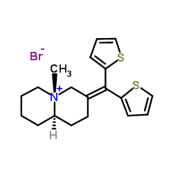 Tiquizium bromide structure, CAS 71731-58-3