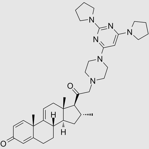 Tirilazad structure, CAS 110101-66-1