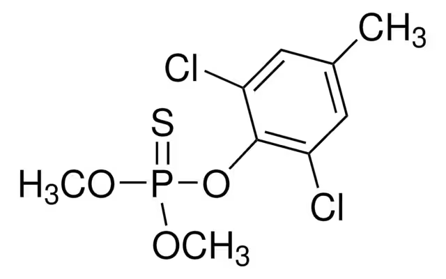 Tolclofos-methyl structure, CAS 57018-04-9