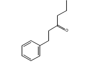 1-Phenyl-3-hexanone structure, CAS 29898-25-7