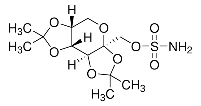 Topiramate structure, CAS 97240-79-4