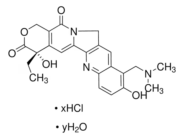 Topotecan structure, CAS 123948-87-8