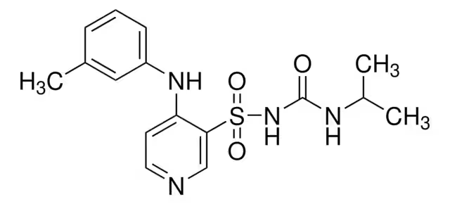 Torasemide structure, CAS 56211-40-6