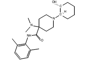Transcainide structure, CAS 88296-62-2