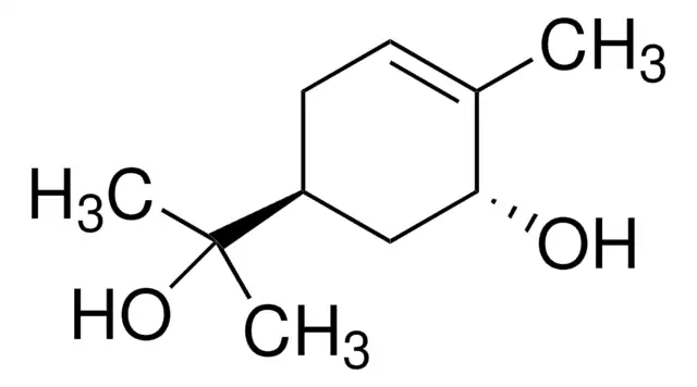 Trans-sobrerol structure, CAS 42370-41-2