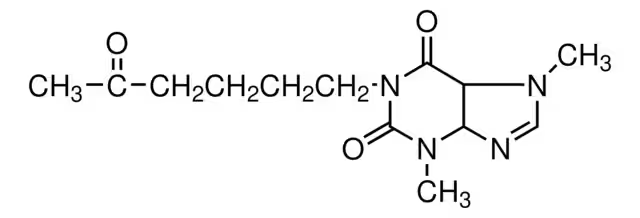 Trental structure, CAS 1677-68-7
