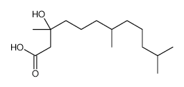 Trethocanic acid structure, CAS 7007-81-0