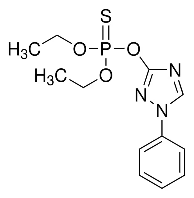 Triazophos structure, CAS 24017-47-8
