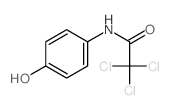 Triclacetamol structure, CAS 6340-87-0