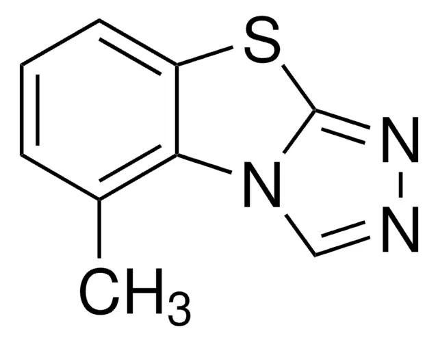 Tricyclazole structure, CAS 41814-78-2
