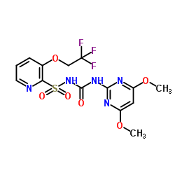 Trifloxysulfuron structure, CAS 145099-21-4