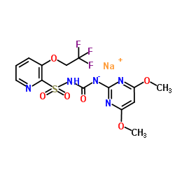 Trifloxysulfuron sodium structure, CAS 199119-58-9