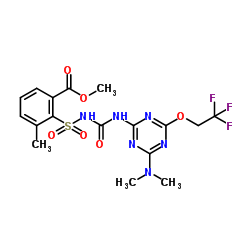Triflusulfuron methyl structure, CAS 126535-15-7