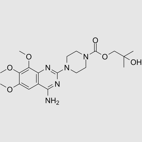 Trimazosin structure, CAS 35795-16-5