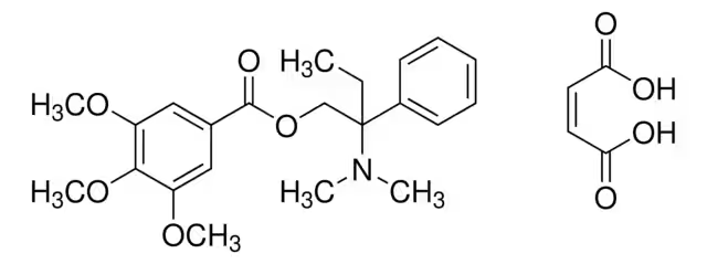 Trimebutine maleate structure, CAS 34140-59-5