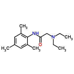 Trimecaine structure, CAS 616-68-2
