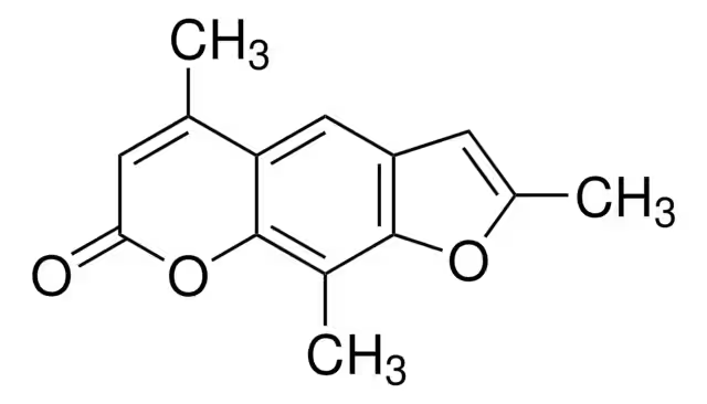 Trioxsalen structure, CAS 3902-71-4