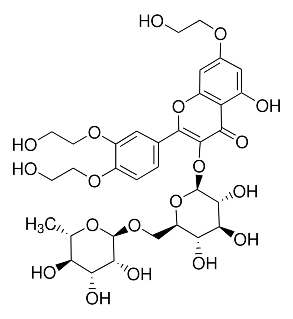 Troxerutin structure, CAS 7085-55-4