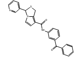 Tulopafant structure, CAS 116289-53-3