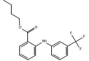 ufenamate structure, CAS 67330-25-0
