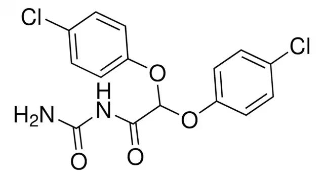 Urefibrate structure, CAS 38647-79-9