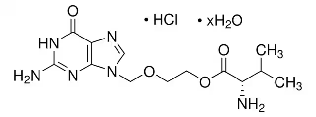 valaciclovir hydrochloride structure, CAS 124832-27-5