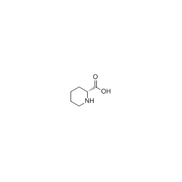 (D)-Pipecolic acid structure, CAS 1723-00-8