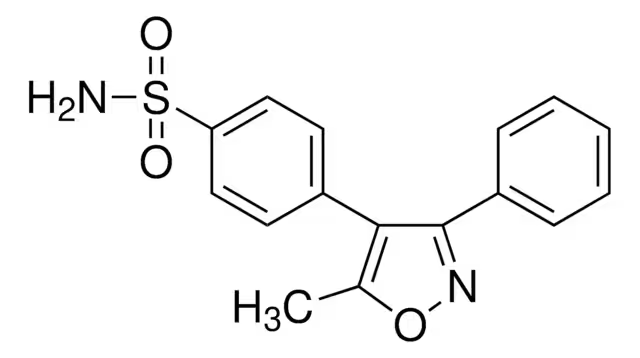 Valdecoxib structure, CAS 181695-72-7