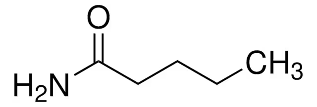 Valeramide structure, CAS 626-97-1