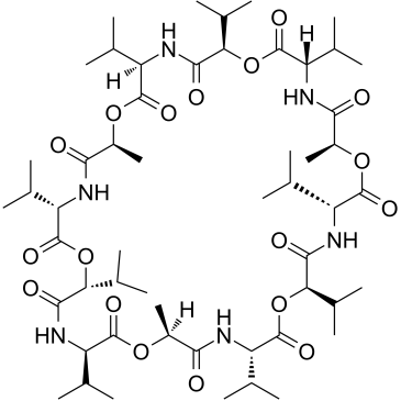 Valinomycin structure, CAS 2001-95-8