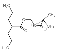 Valproate pivoxil structure, CAS 77372-61-3