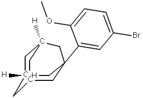 2-(1-Adamantyl)-4-bromoanisole structure, CAS 104224-63-7