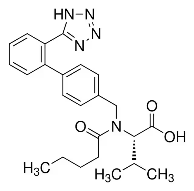 Valsartan structure, CAS 137862-53-4