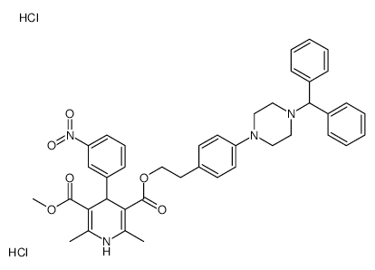 Vatanidipine hydrochloride structure, CAS 133743-71-2