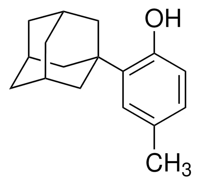 2-(1-Adamantyl)-4-bromophenol structure, CAS 104224-68-2