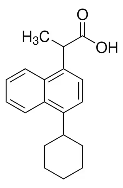 Vedaprofen structure, CAS 71109-09-6