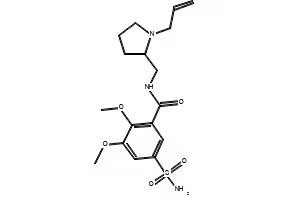 Veralipride structure, CAS 66644-81-3