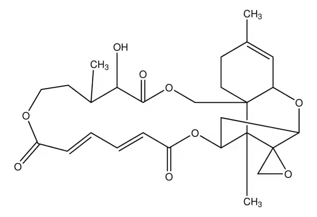 Verrucarin A structure, CAS 3148-09-2