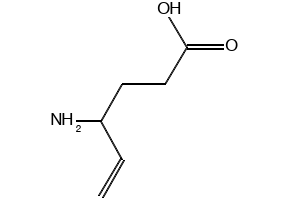 Vigabatrin structure, CAS 60643-86-9