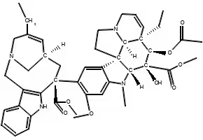 Vinorelbine structure, CAS 71486-22-1